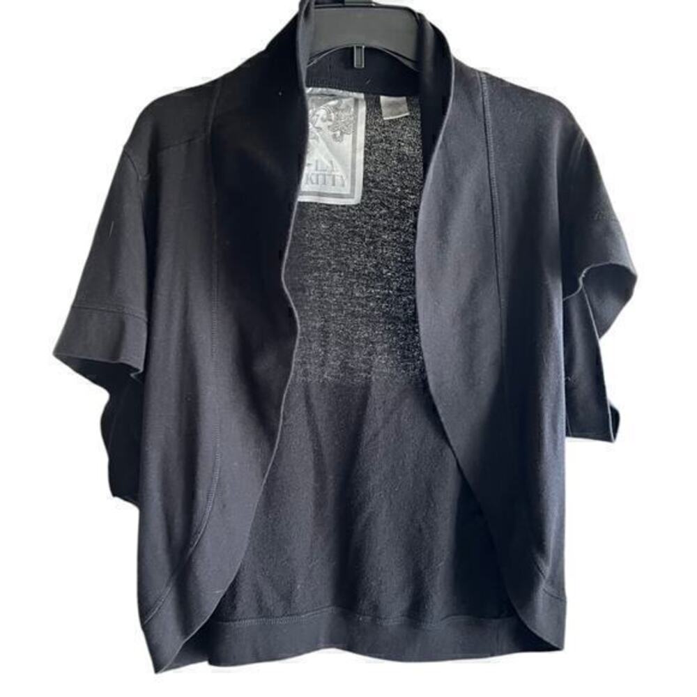 LA Kitty Woman’s Black Shrug Size